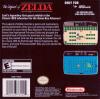 Classic NES Series - The Legend of Zelda Box Art Back